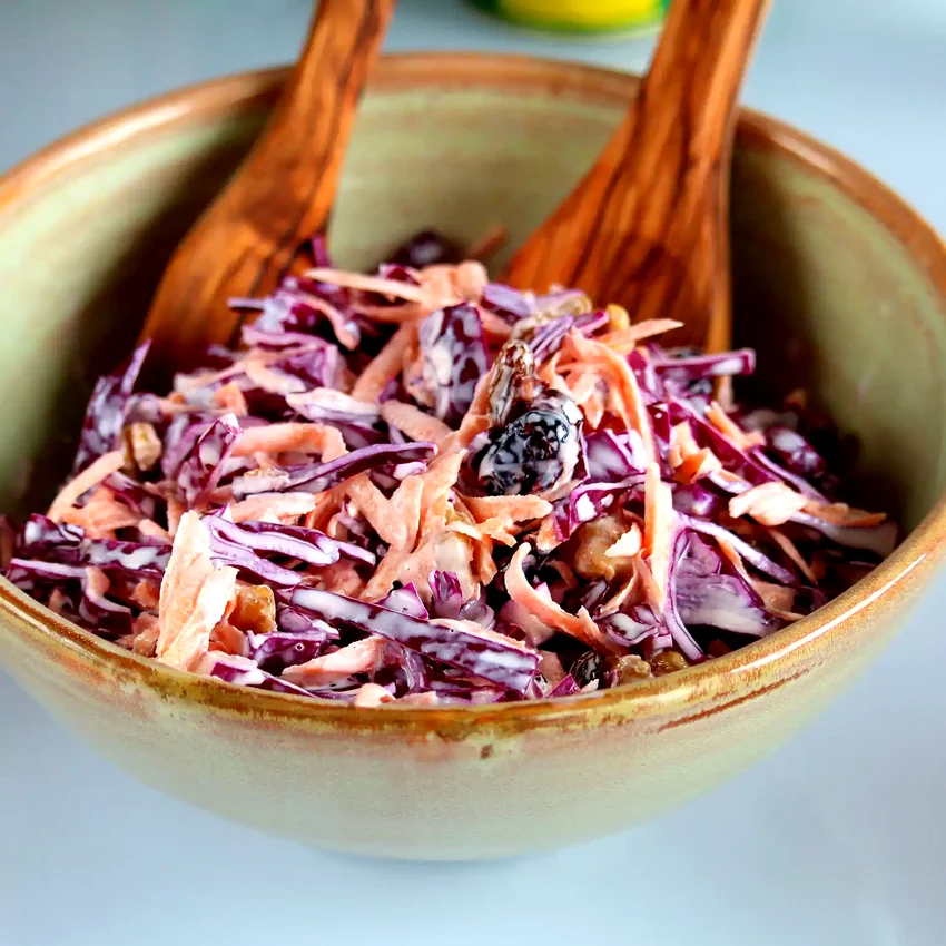 Red Cabbage Slaw