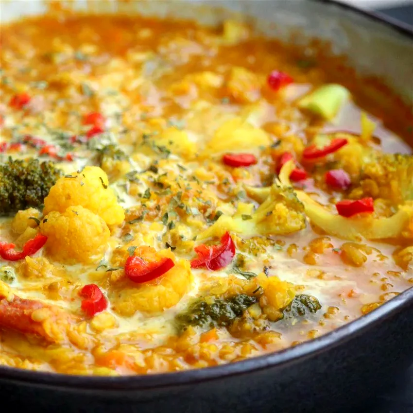 25 Creative Turmeric Recipe Ideas for Every Meal Red Split Lentils (Masoor Dal)