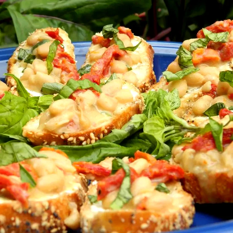 22 Creative Baguette Recipes Beyond Simple Sandwiches Red, White, and Blue Bruschetta