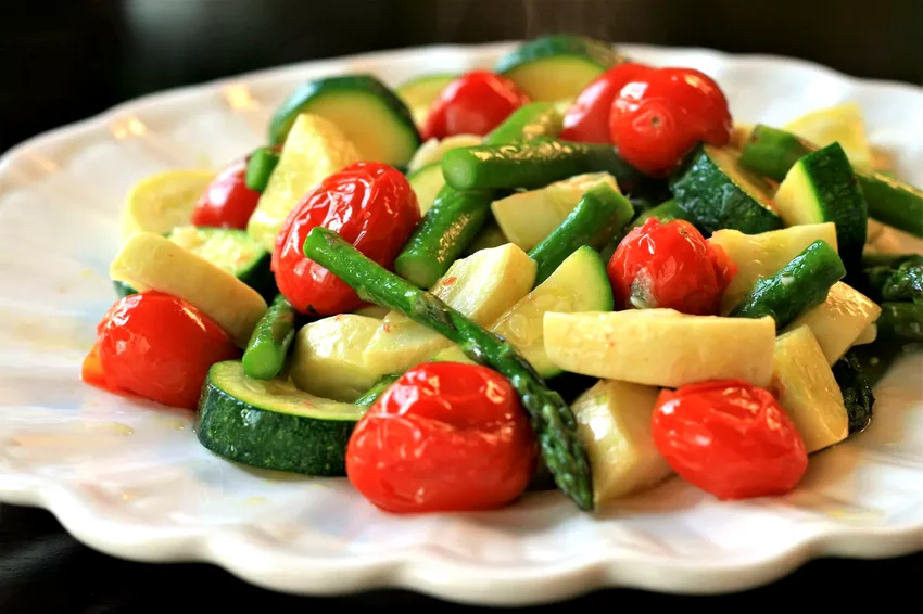 11 Amazing Roasted Zucchini Recipe Ideas Roasted Asparagus, Zucchini, and Tomatoes
