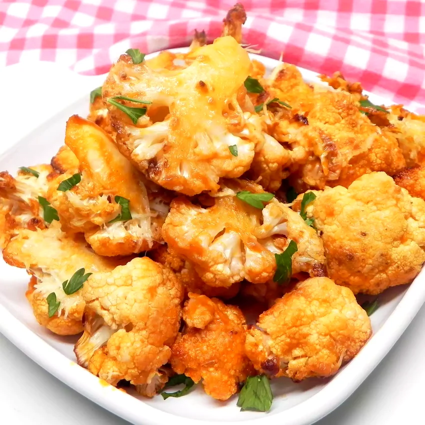 Roasted Buffalo Cauliflower