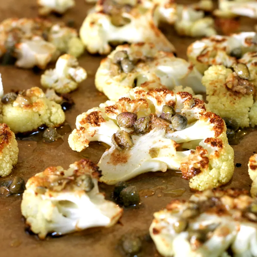 15 Oven-Roasted Cauliflower Dishes Picky Eaters Love Roasted Cauliflower with Caper Brown Butter