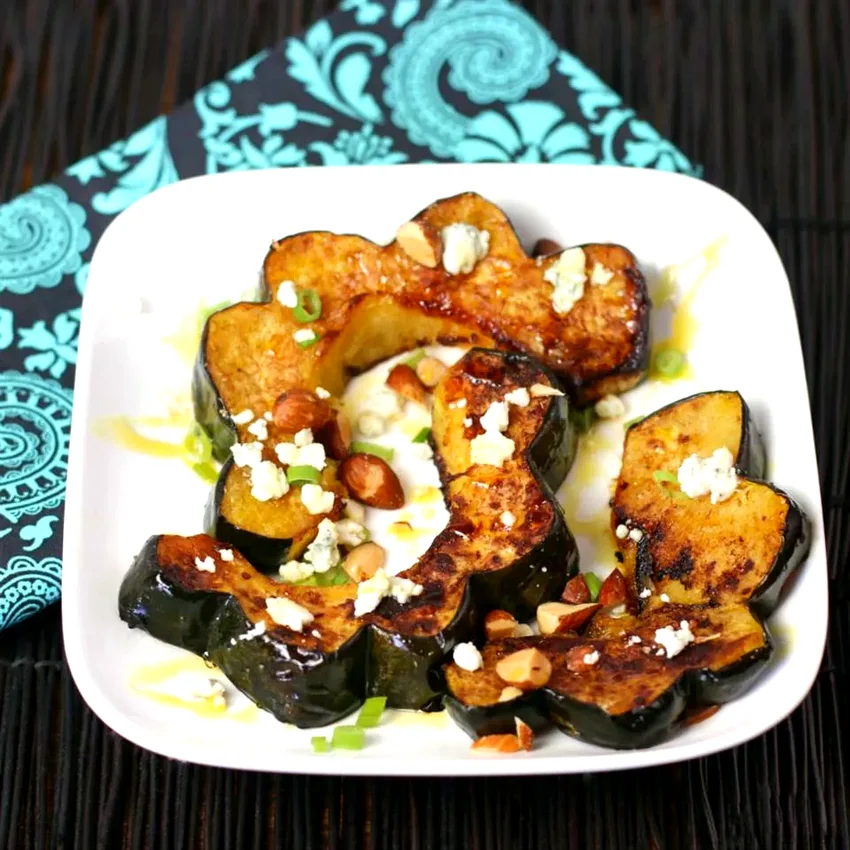 12 Delicious Roasted Acorn Squash Dishes for Fall Cooking Roasted Honey Cinnamon Acorn Squash
