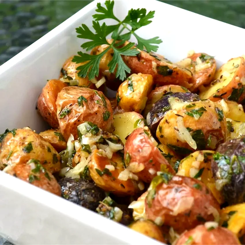10 Creative Ways to Roast Baby Potatoes Roasted New Potato Salad With Olives