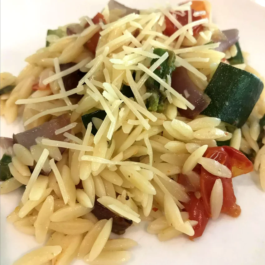 Roasted Vegetable Orzo