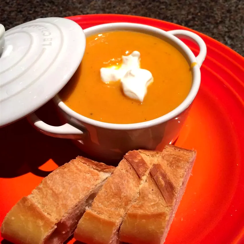 13 Irresistible Sweet Potato Soup Recipes to Warm Your Soul Rockin Carrot, Sweet Potato, and Ginger Soup