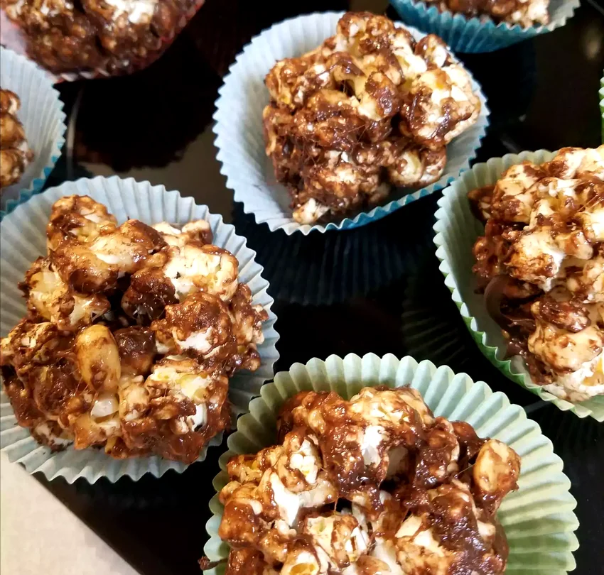 Rocky Road Popcorn Balls