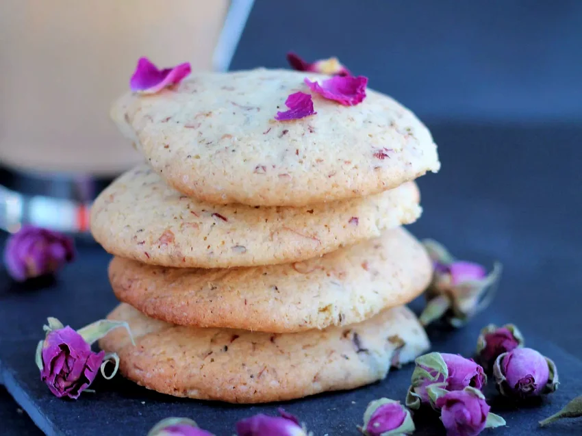 Rose Petal Cookies