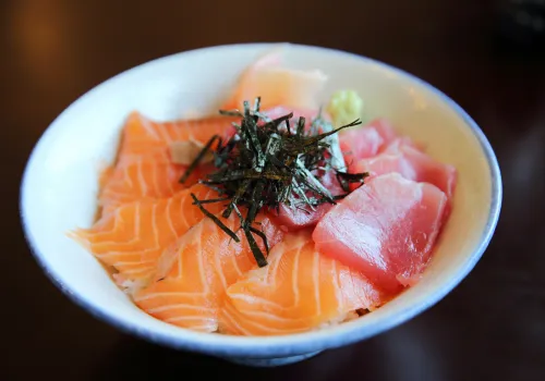 Salmon and Tuna