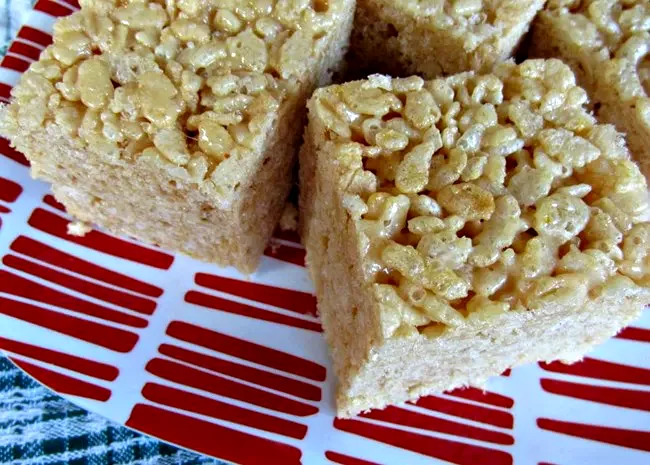 Salted Caramel Marshmallow Crispy Treats (Gluten Free)