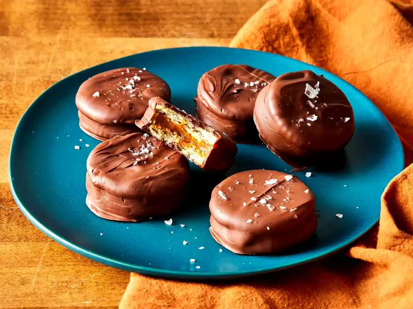 17 Simple No-Bake Cookie Recipes for Kids to Make Salted Caramel Ritz Cookies