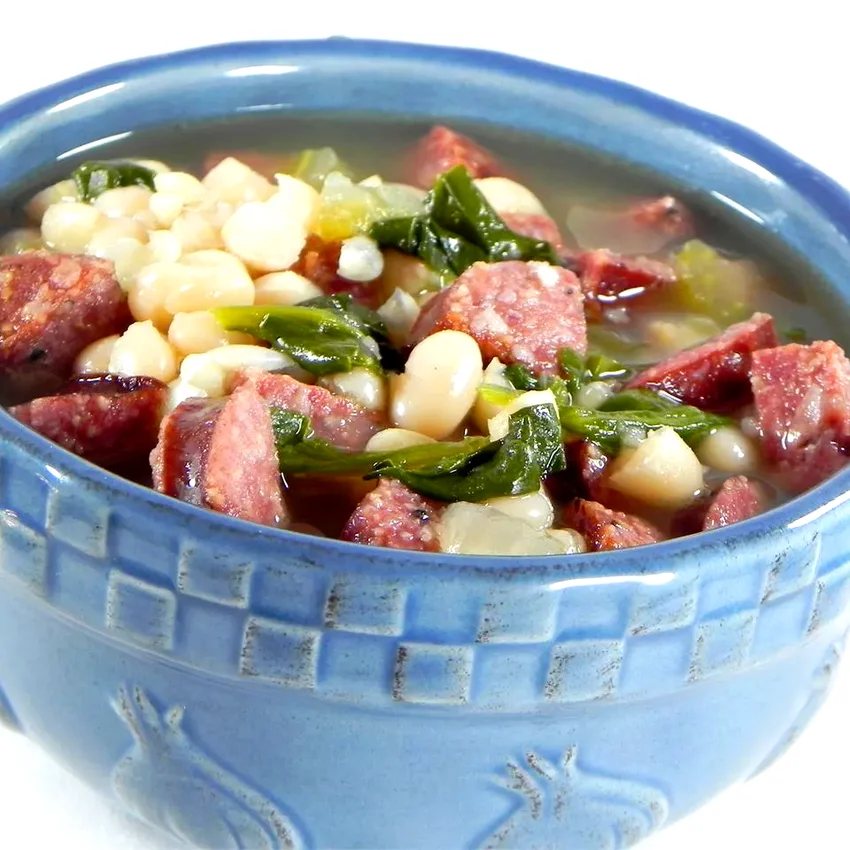14 Delicious Navy Bean Recipe Ideas for Every Meal Sausage, Kale, and White Bean Soup