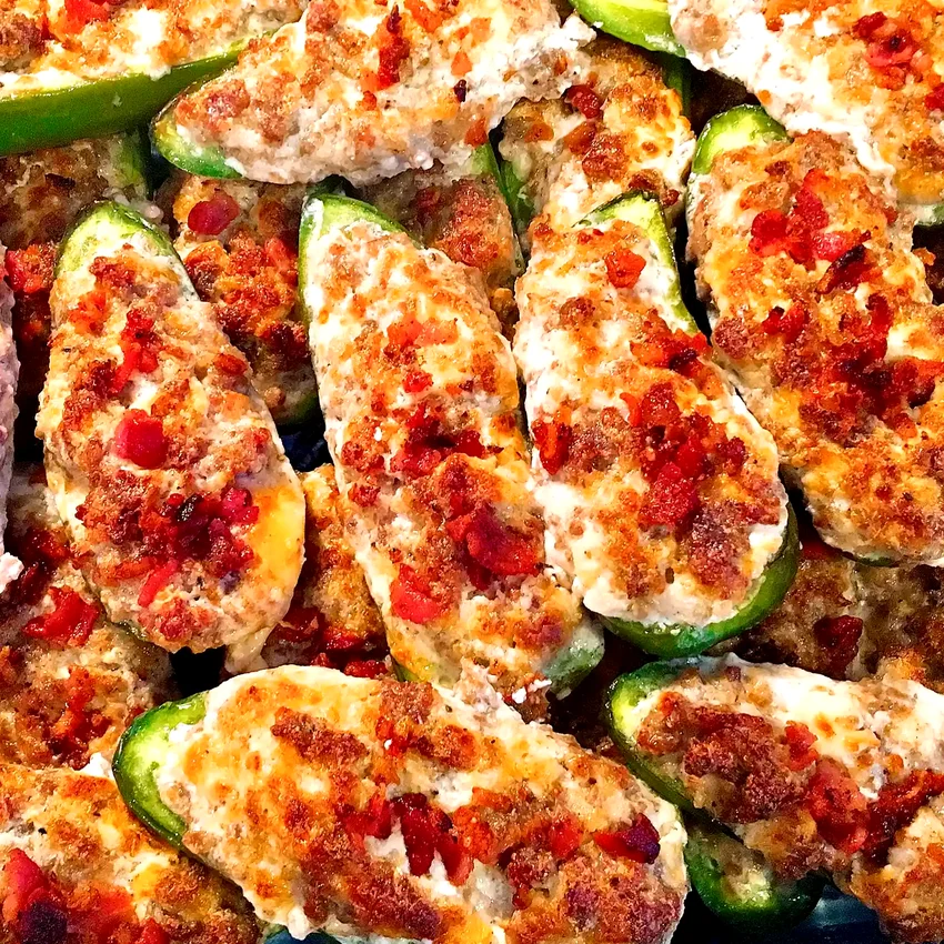15 Game Day Food Ideas for Your Super Bowl Celebration Sausage Stuffed Jalapenos