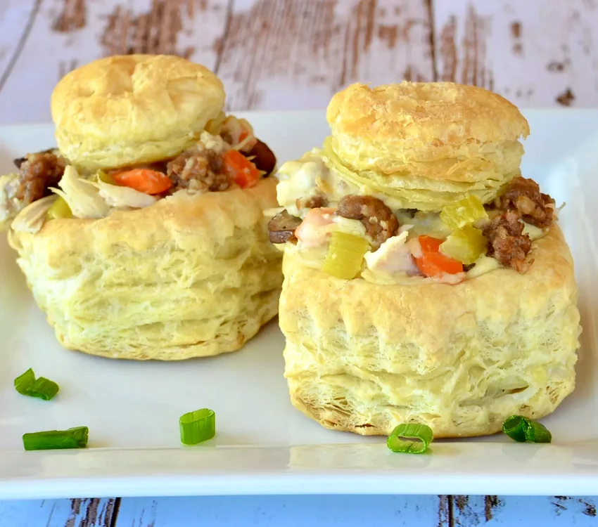 25 Flaky Puff Pastry Savory Recipes to Try Today Sausage and Chicken Puff Pastry Shells