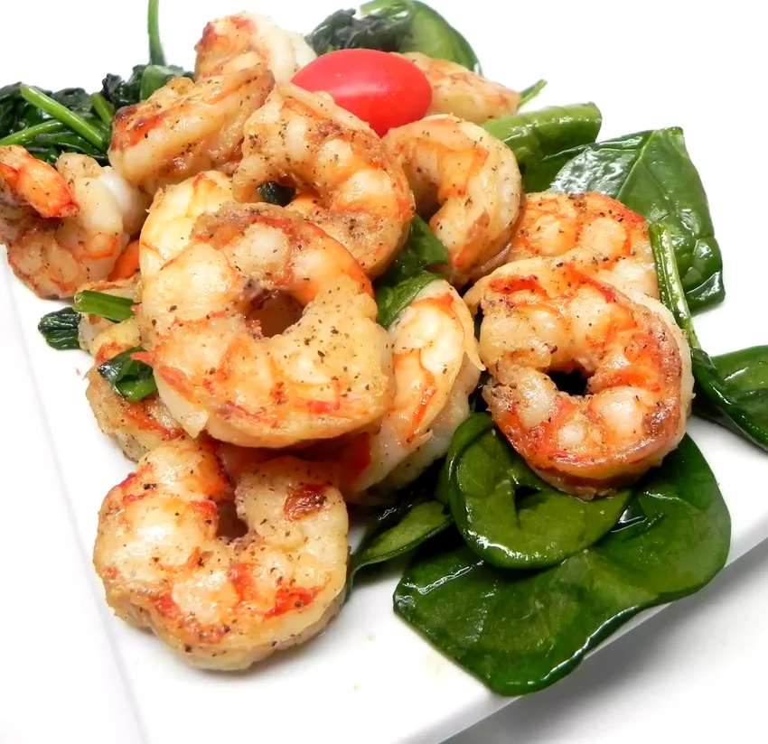 10 Simple Dinners Using a Bag of Frozen Shrimp Sautéed Shrimp with Spinach