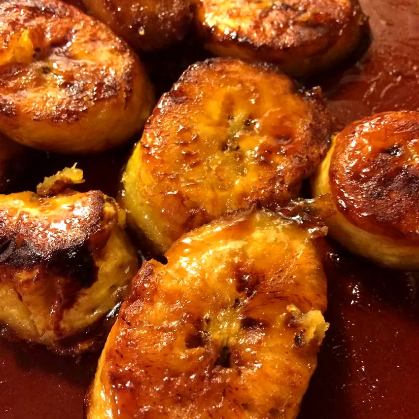 Sauteed Sweet Plantains (Tajaditas Dulces de Platano)