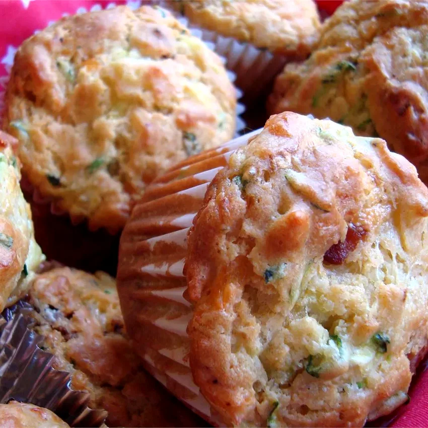 18 Cheese-Packed Zucchini Recipes for Summer Cooking Savory Cheddar Zucchini Muffins