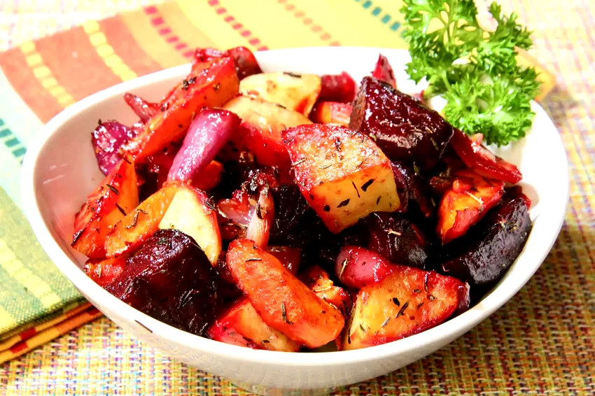Top 50 Holiday Side Dishes for Thanksgiving Dinner Savory Roasted Root Vegetables