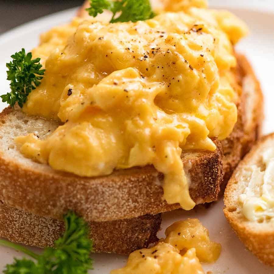 10 Best Soft Food Recipes After Surgery or Dental Work Scrambled Eggs 5 SQ