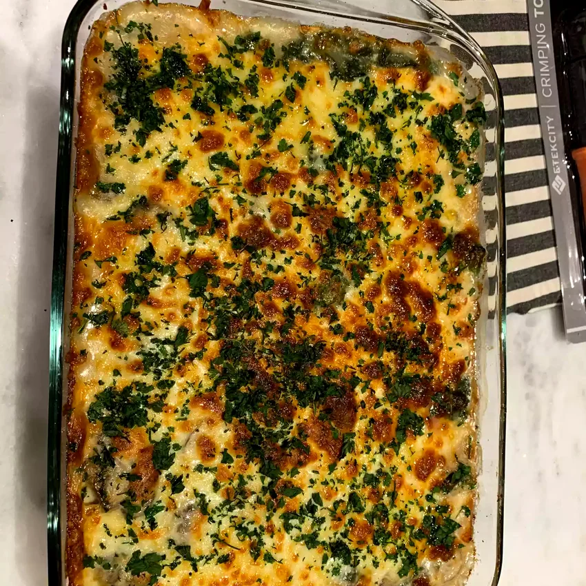 Seafood Au Gratin