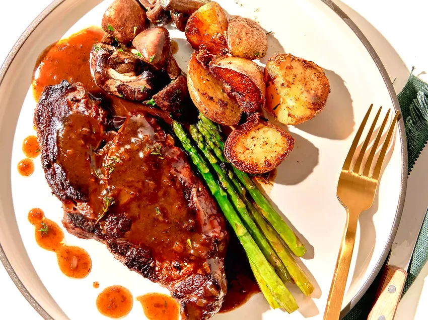 Seared Chuck Eye Steak
