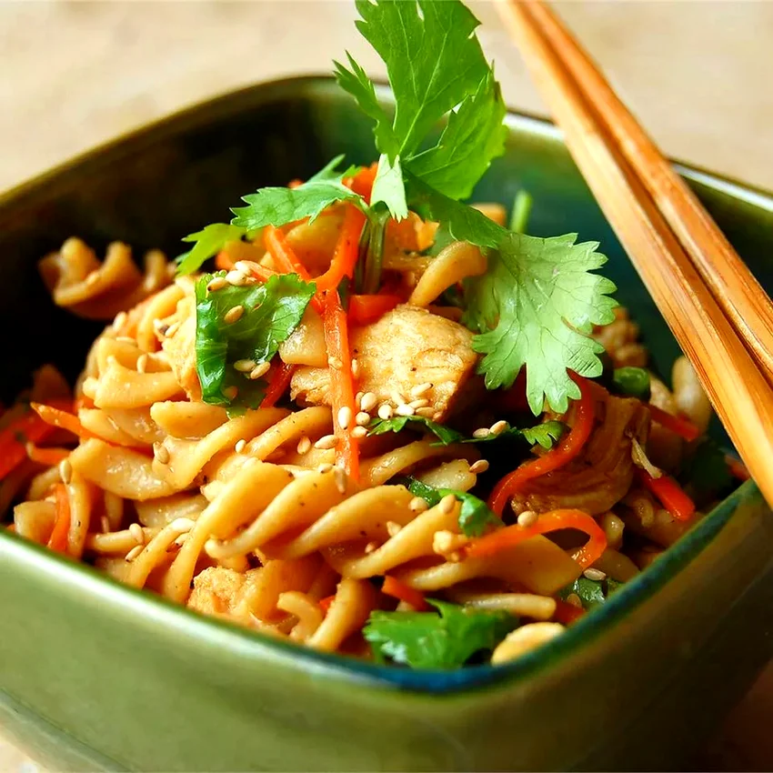 17 Best Creamy Chicken Salad Recipes for Every Occasion Sesame Pasta Chicken Salad