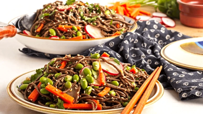 Sesame Soba Noodles