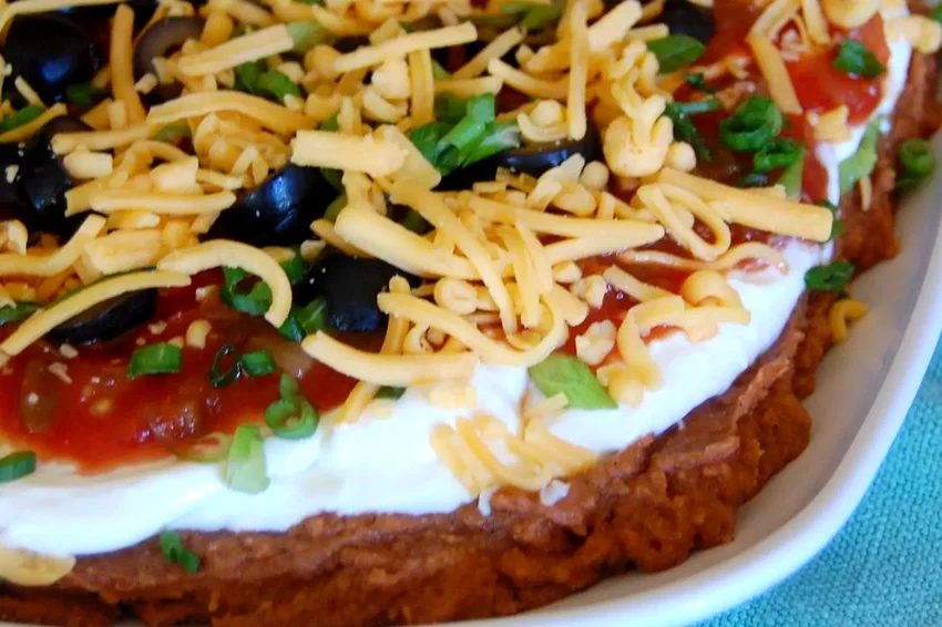 Seven Layer Taco Dip
