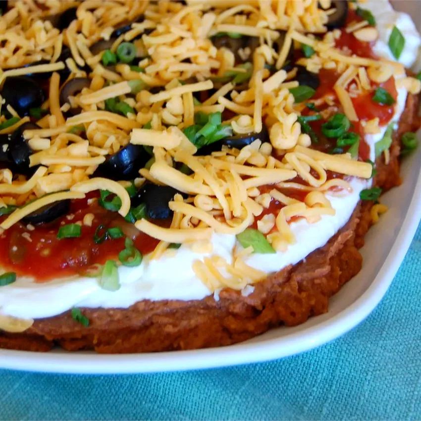 21 Taco-Flavored Dishes for When You Skip the Tortilla Seven Layer Taco Dip