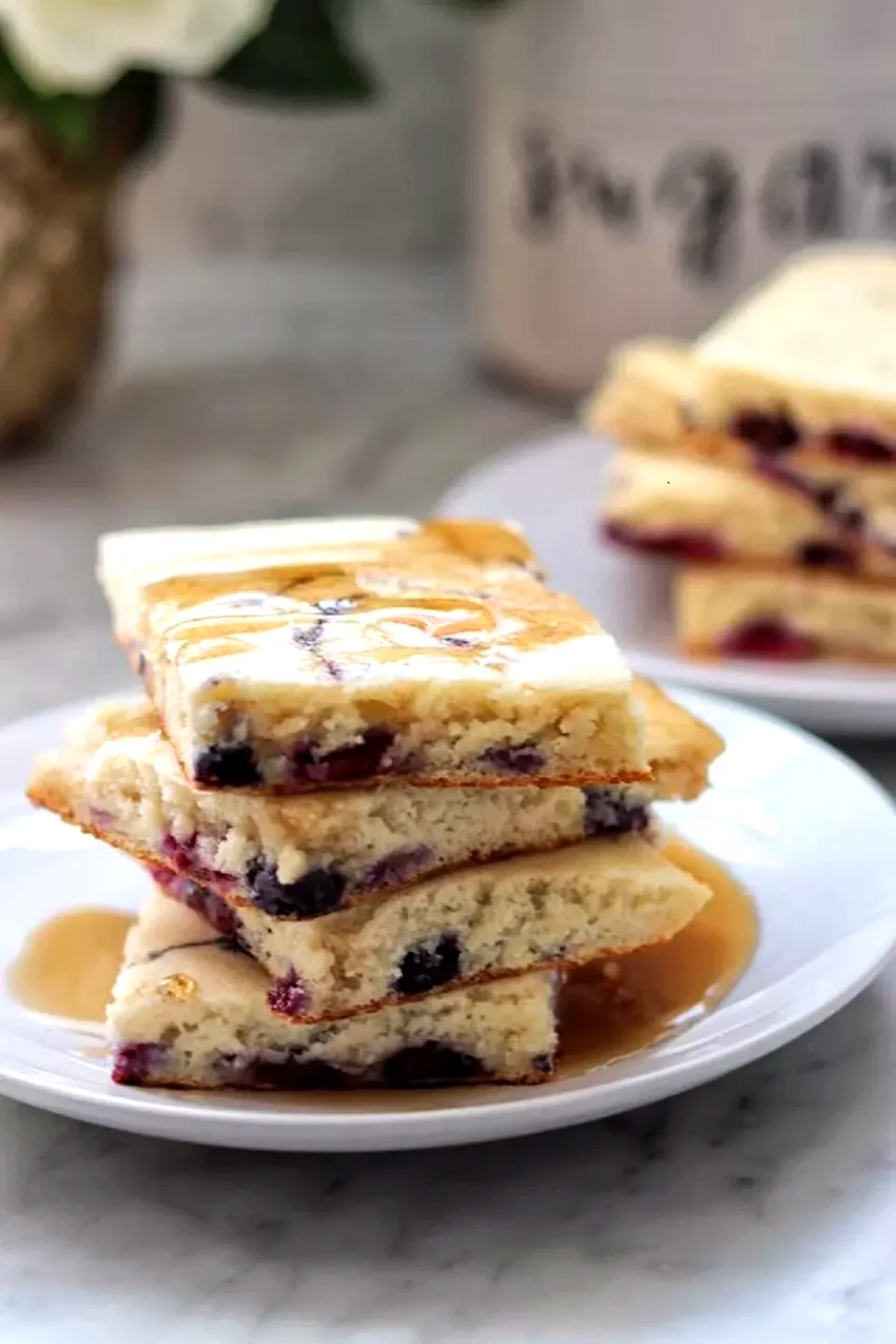 Top 33 Bisquick Mix Recipes You Need to Try Today Sheet Pan Blueberry Pancakes