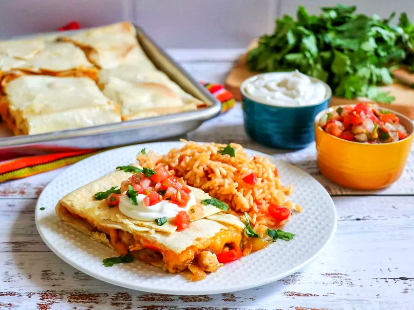 29 Amazing Chicken Breast Recipes You'll Want to Make Sheet Pan Quesadillas