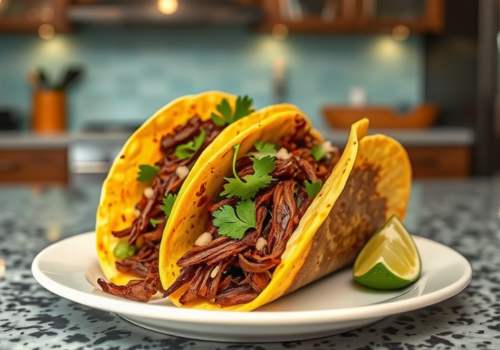 Shredded Beef Tacos
