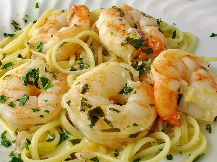 Shrimp Scampi with Pasta