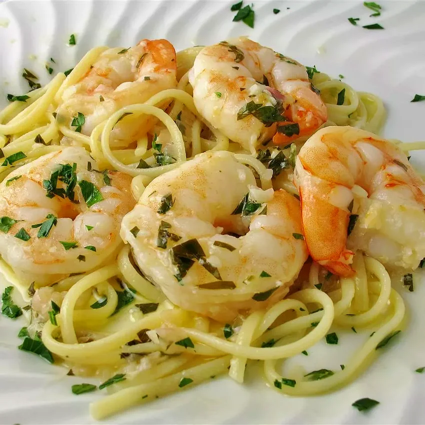 Shrimp Scampi with Pasta