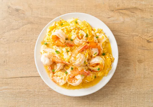 Shrimp and Egg Scramble