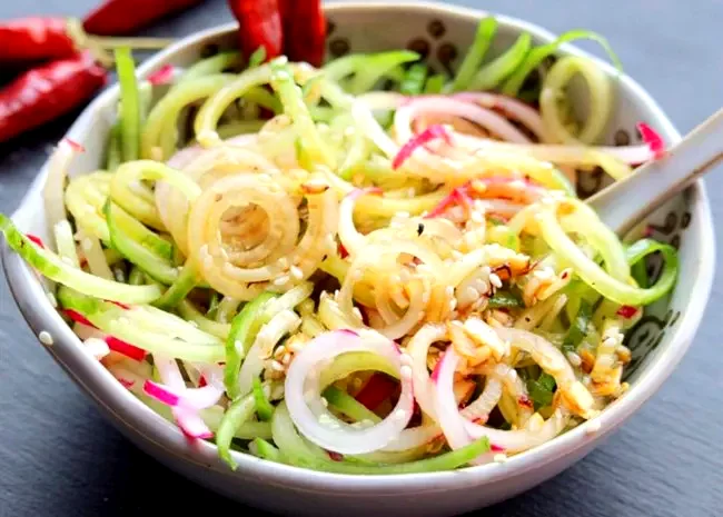 14 Fresh Cucumber Salads That Are Trending This Season Sichuan Cucumber Salad