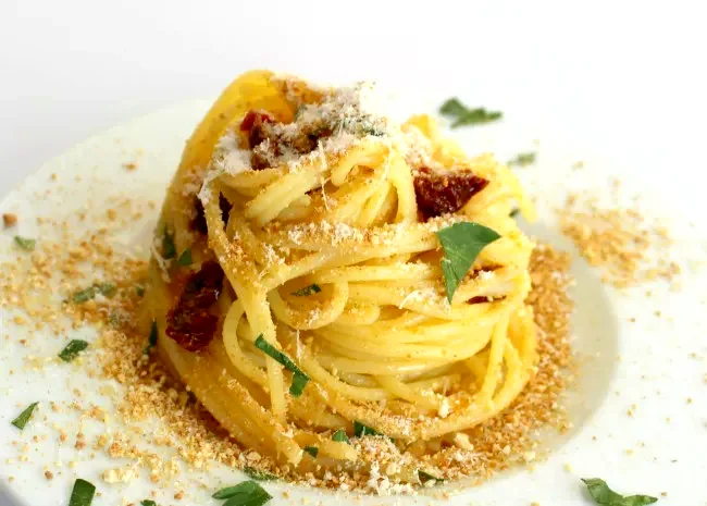 34 Mediterranean Dishes You Need to Try Right Now Sicilian Anchovy Pasta