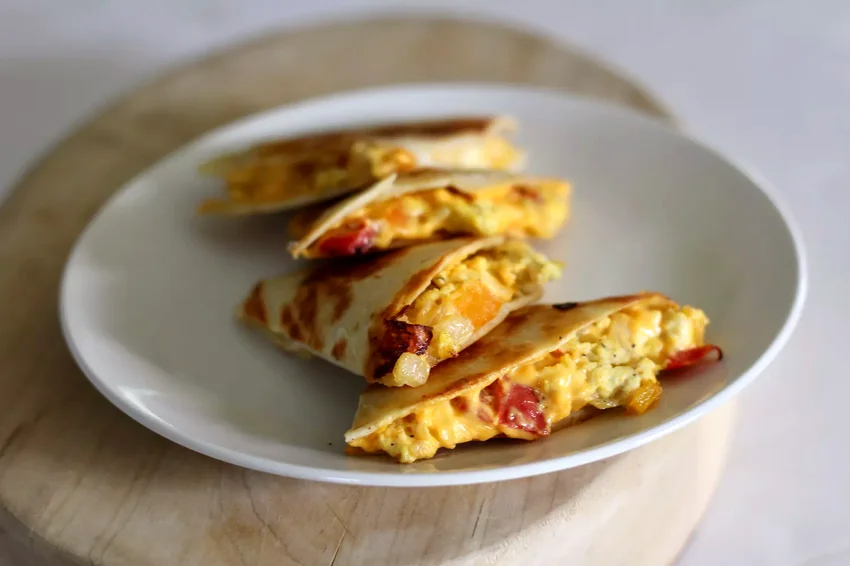 12 Simple Morning Quesadillas to Transform Your Breakfast Simple Egg and Cheese Breakfast Quesadillas