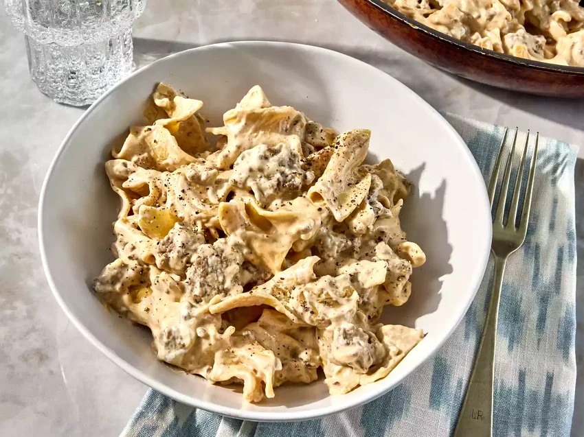 25 Budget-Friendly Meals for Feeding Large Families Simple Hamburger Stroganoff