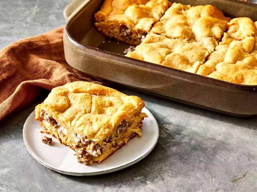 20 Large-Batch Morning Meals That Serve Big Groups Simple Sausage Casserole