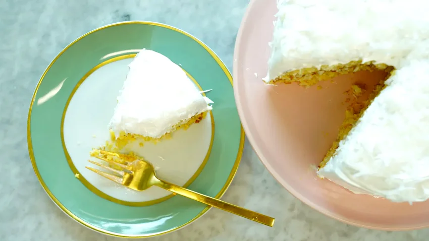 Simply the Best Coconut Cake