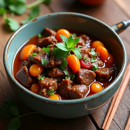 Slow-Cooked Asian Five-Spice Beef Stew