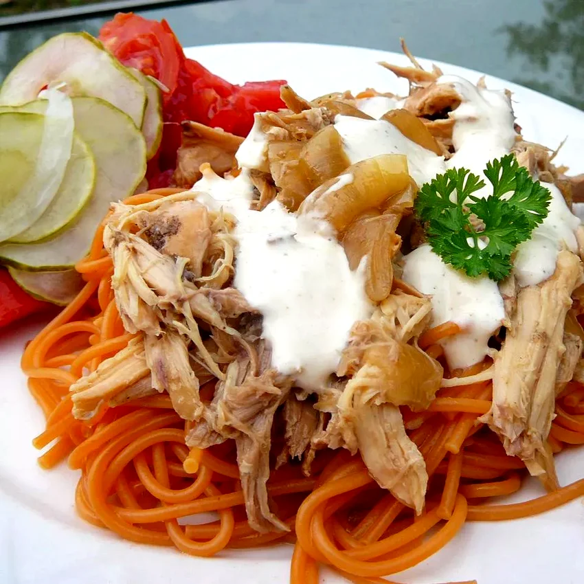 12 Easy Pulled Chicken Recipes for Home Cooking Slow Cooker Alabama Pulled BBQ Chicken