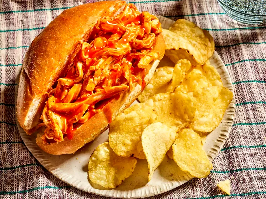 25 Fiery Chicken Breast Recipes That Bring the Heat Slow Cooker Buffalo Chicken Sandwiches