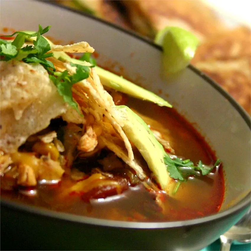 Slow-Cooker Chicken Tortilla Soup