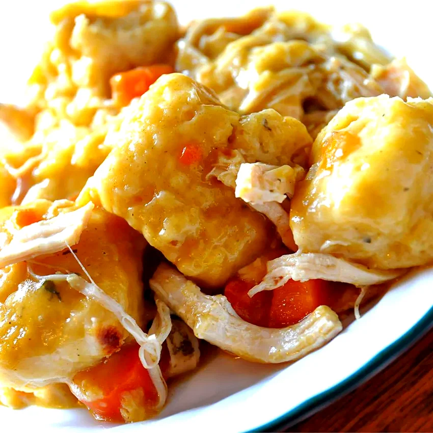 Slow Cooker Chicken and Dumplings