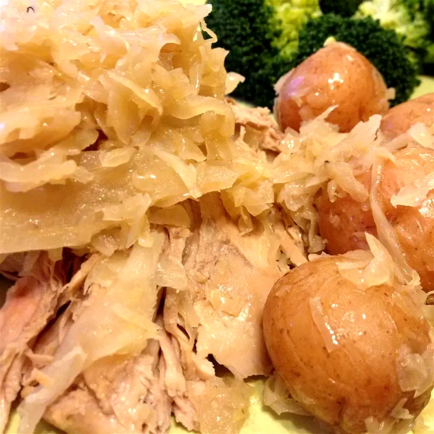 18 Affordable Slow Cooker Dinners for Busy Weeknights Slow Cooker Pork and Sauerkraut