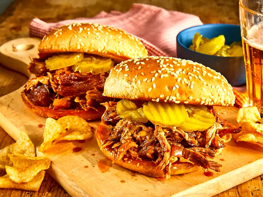 24 Crockpot Game Day Favorites for Your Next Tailgate Slow Cooker Texas Pulled Pork