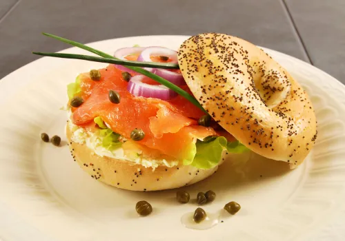 Smoked Salmon Bagel