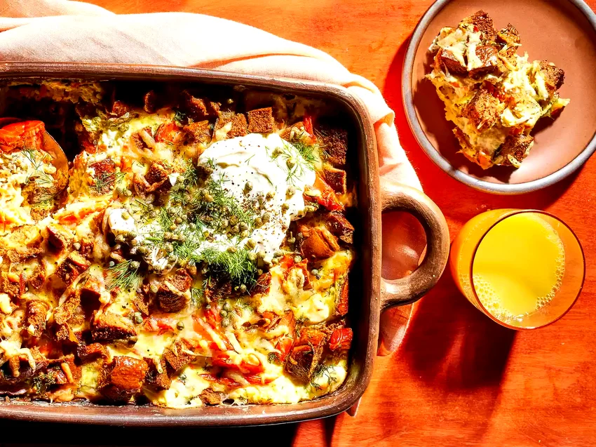21 Holiday Morning Breakfast Bakes You Can Prep Ahead Smoked Salmon Breakfast Casserole